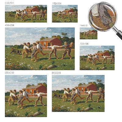 Fotomural decorativo para cabecero de cama Diversión alegre