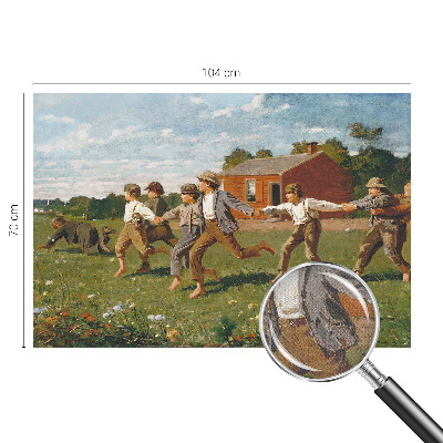 Fotomural decorativo para cabecero de cama con un diseño alegre y divertido