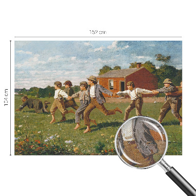 Fotomural decorativo para cabecero de cama Diversión alegre