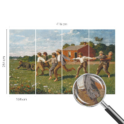 Fotomural decorativo para cabecero de cama Diversión alegre