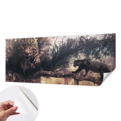 Papel mural con patrón decorativo Tema del bosque