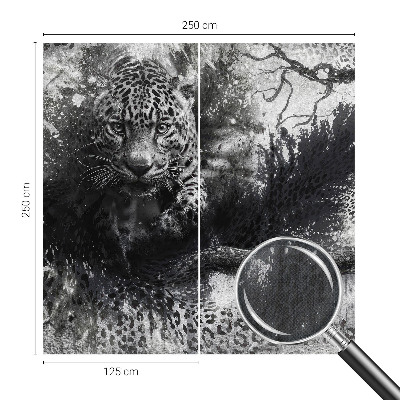 Mural de pared con estampado hermoso Leopardos abstractos
