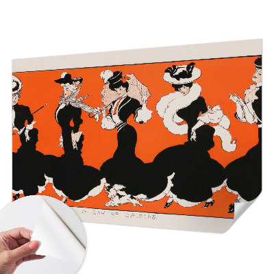 Fotomural decorativo para cabecero de cama diseñado para conjuntos de mujer