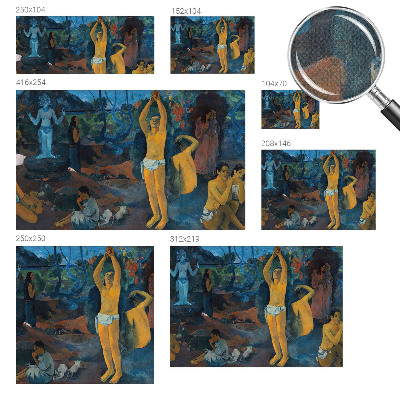 Papel mural con patrón decorativo Armonía tropical