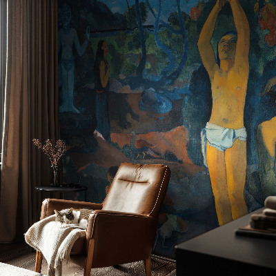 Papel mural con patrón decorativo Armonía tropical