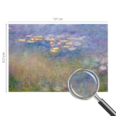 Mural de pared con estampado hermoso Nenúfares