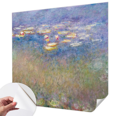 Mural de pared con estampado hermoso Nenúfares