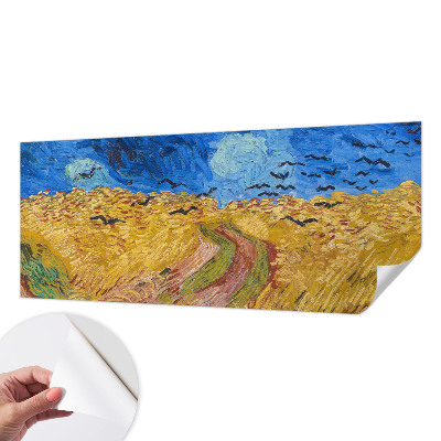 Papel mural texturado decorativo Paisaje de campo