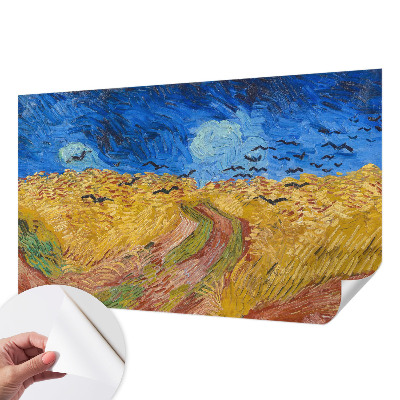 Papel mural texturado decorativo Paisaje de campo