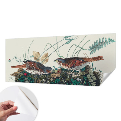 Papel mural con patrón decorativo El encanto de la naturaleza