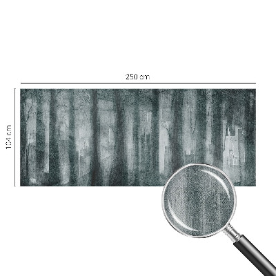 Fotomural decorativo para cabecero de cama Bosque misterioso