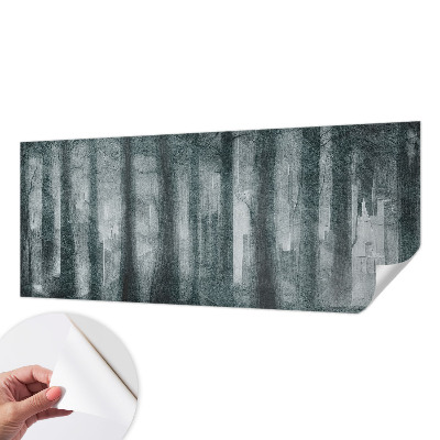 Fotomural decorativo para cabecero de cama Bosque misterioso