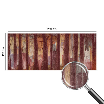 Fotomural decorativo para cabecero de cama con un paisaje misterioso para cabecero
