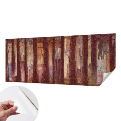 Fotomural decorativo para cabecero de cama con un paisaje misterioso para cabecero