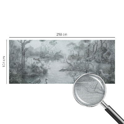 Papel mural texturado decorativo Paisaje natural