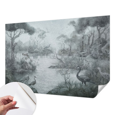 Papel mural texturado decorativo Paisaje natural