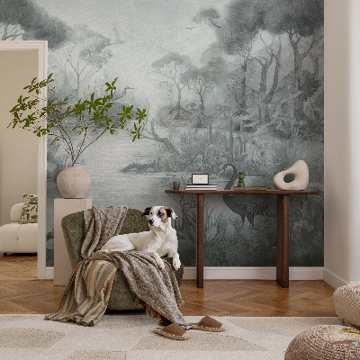 Papel mural texturado decorativo Paisaje natural