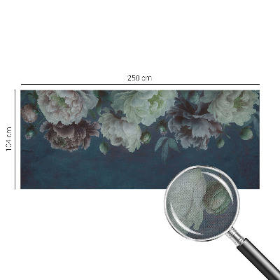 Mural de pared con estampado hermoso con motivo floral para dar un aire elegante