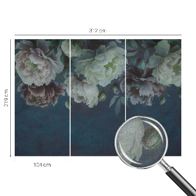 Mural de pared con estampado hermoso Elegancia floral