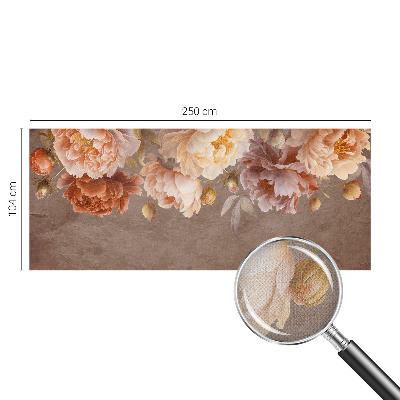 Papel mural texturado decorativo Elegancia floral