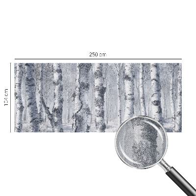 Papel mural con patrón decorativo Naturaleza helada