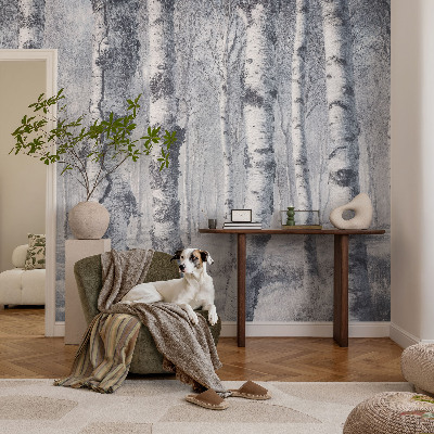 Papel mural con patrón decorativo Naturaleza helada