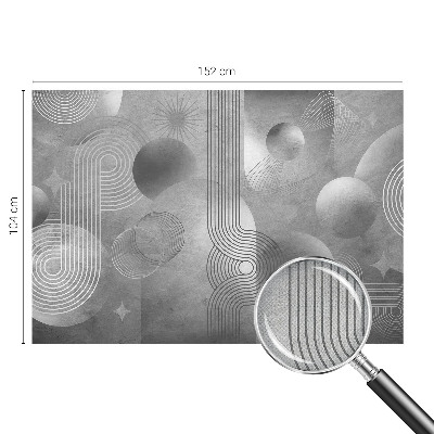 Mural de pared con estampado hermoso Elegancia abstracta