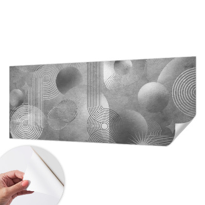 Mural de pared con estampado hermoso con diseño de elegancia abstracta