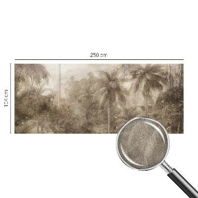 Fotomural decorativo para cabecero de cama con un paisaje exótico