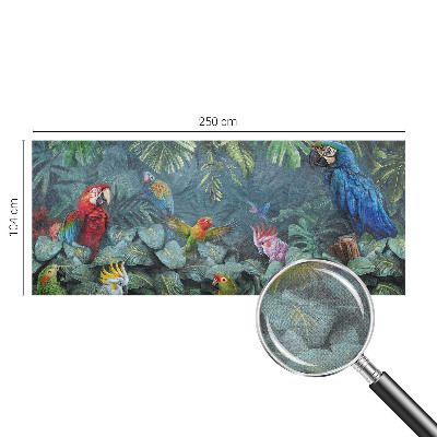 Mural de pared con estampado hermoso Selva exótica