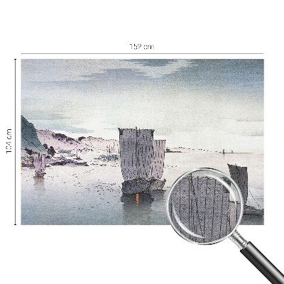 Papel mural con patrón decorativo Paisaje náutico