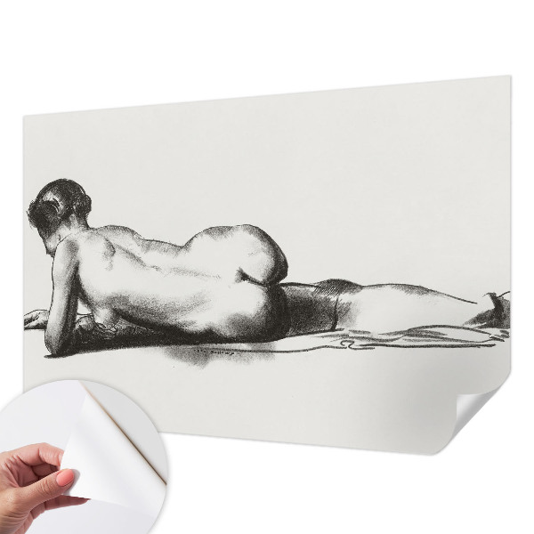 Mural de pared con estampado hermoso Un acto sutil