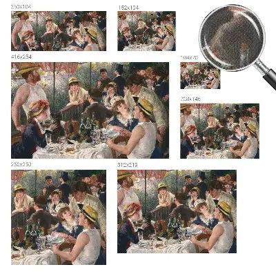 Fotomural decorativo para cabecero de cama con diseño 'Fiesta de verano' para ambientar dormitorios