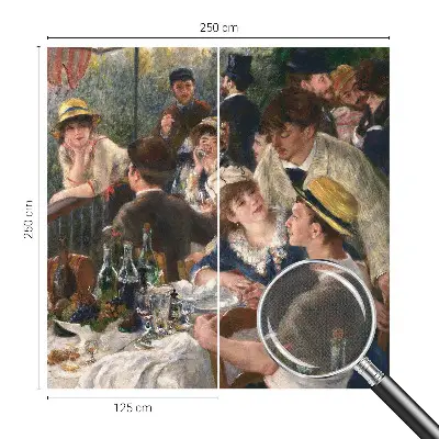 Fotomural decorativo para cabecero de cama con diseño 'Fiesta de verano' para ambientar dormitorios