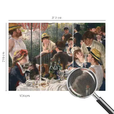 Fotomural decorativo para cabecero de cama con diseño 'Fiesta de verano' para ambientar dormitorios