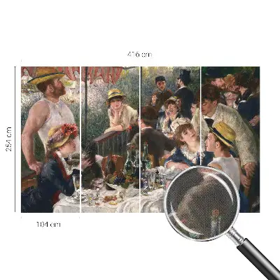 Fotomural decorativo para cabecero de cama con diseño 'Fiesta de verano' para ambientar dormitorios