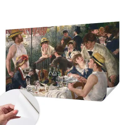 Fotomural decorativo para cabecero de cama con diseño 'Fiesta de verano' para ambientar dormitorios