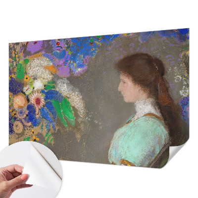 Papel mural texturado decorativo Escena romántica