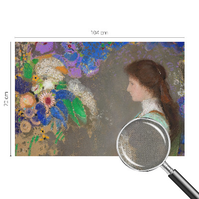 Papel mural texturado decorativo Escena romántica