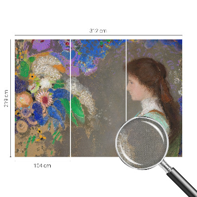 Papel mural texturado decorativo Escena romántica