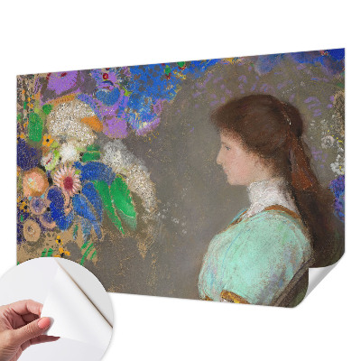 Papel mural texturado decorativo Escena romántica