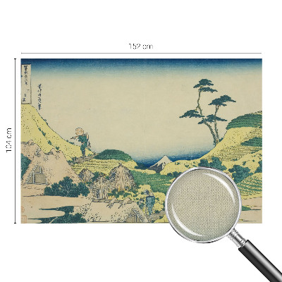 Papel mural con patrón decorativo Paisaje rural