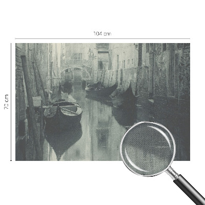 Papel mural texturado decorativo Canal antiguo