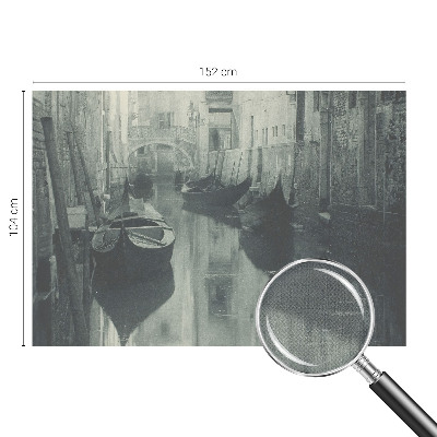 Papel mural texturado decorativo Canal antiguo