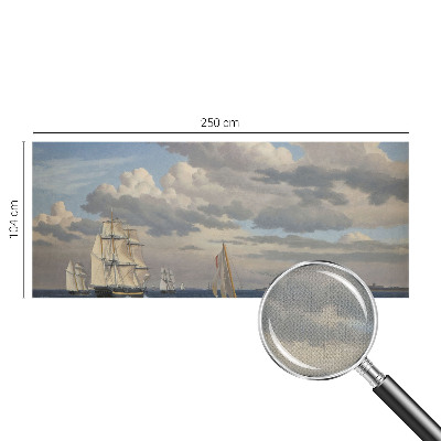 Mural de pared con estampado hermoso Aventura en el mar