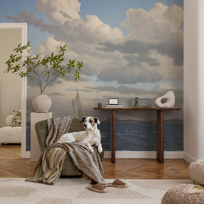 Mural de pared con estampado hermoso Aventura en el mar