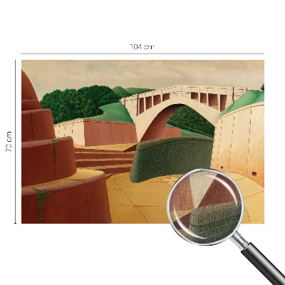 Fotomural decorativo para cabecero de cama Paisaje tranquilo