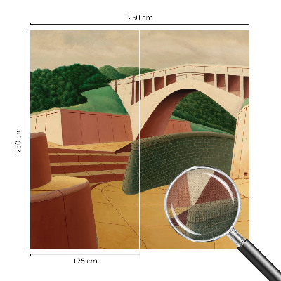 Fotomural decorativo para cabecero de cama Paisaje tranquilo