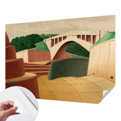 Fotomural decorativo para cabecero de cama con un paisaje tranquilo para decorar el cabecero