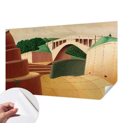 Fotomural decorativo para cabecero de cama con un paisaje tranquilo para decorar el cabecero
